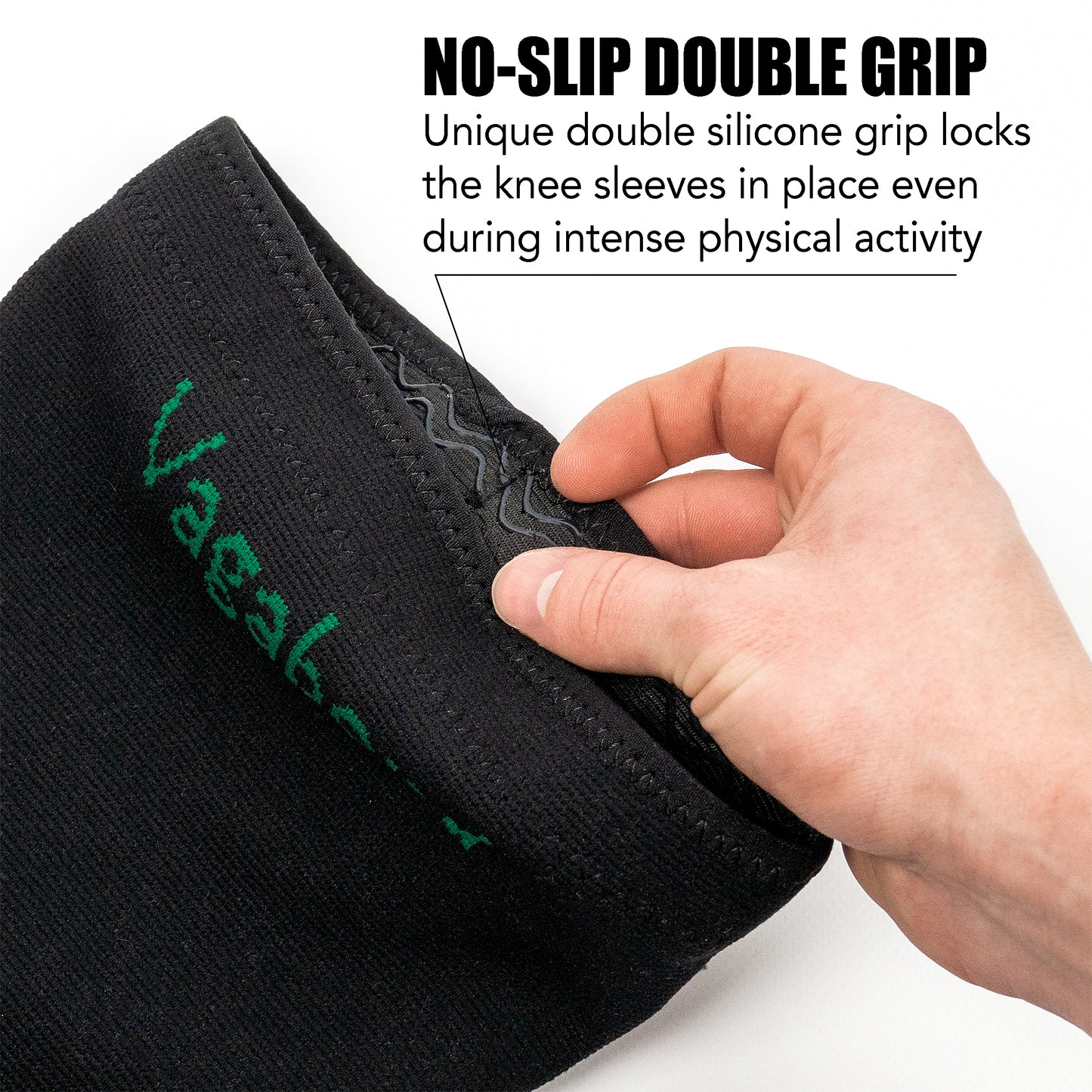 Vagabond Plus Size XL Compression Knee Sleeve (One Sleeve)